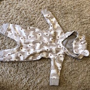 Carters bear ear onesie